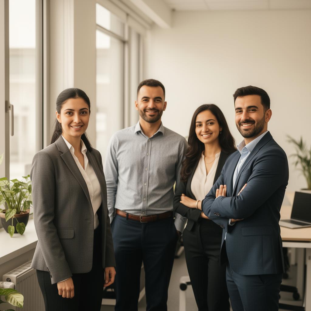 Das deutsch-türkische Team von Uzman Portalı